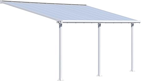 Amazon Com Palram Hg8820w Olympia Patio Cover 10x20 Garden