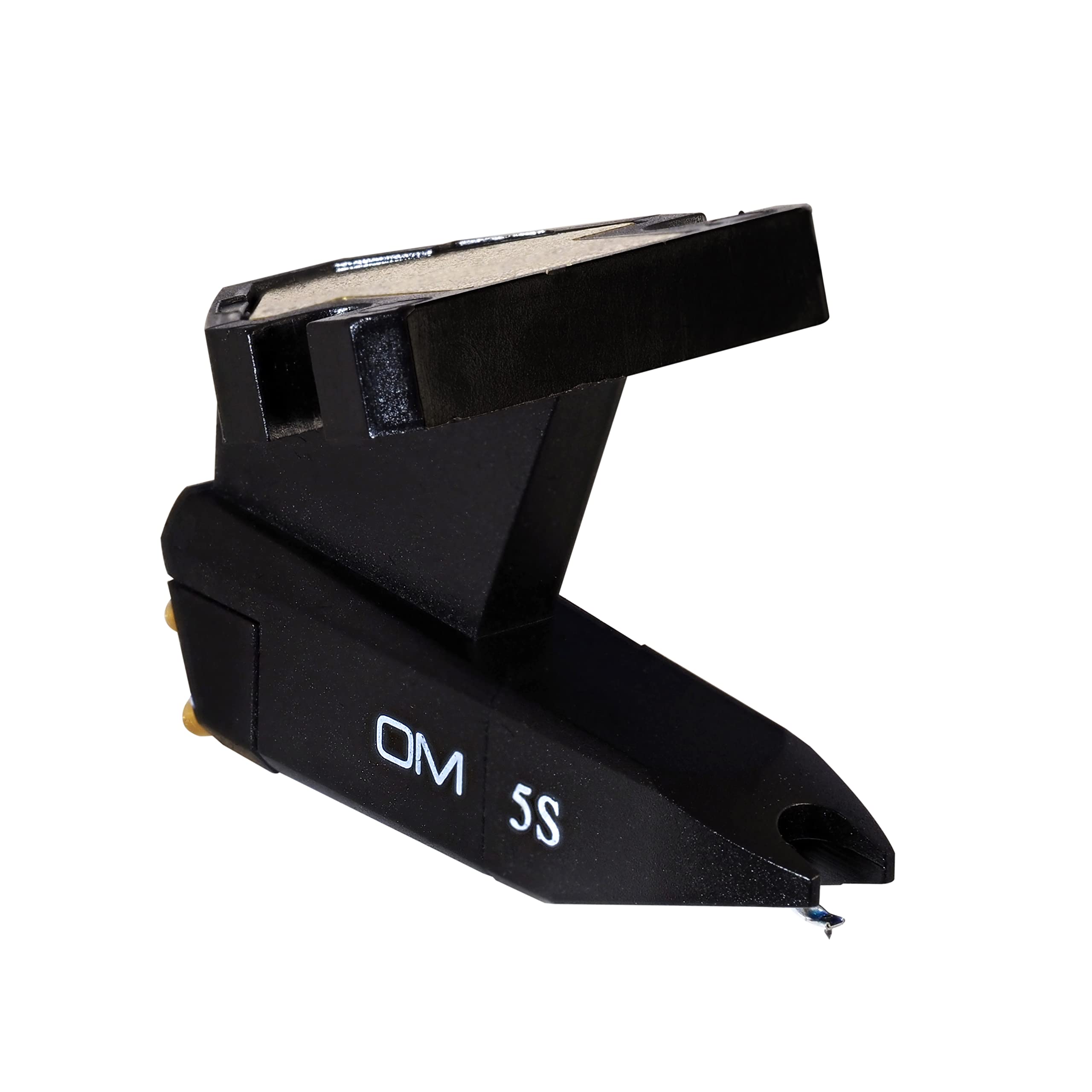Ortofon OM 5S - Moving Magnet cartridge for standard and low mass type tonearms, Bronze OM Extra Weight included, black