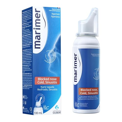 Solumar Marimer Hypertonic Saline Nasal Spray All Natural Seawater,Sinus Rinse ...