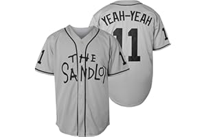 JKNAKN The Sandlot Benny The Jet Rodriguez Michael Squints Palledorous Alan Yeah-Yeah McClennan Bel Air 3D Print Baseball Jersey
