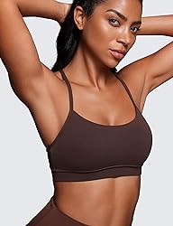 CRZ YOGA Butterluxe Womens Y Back Sports Bra