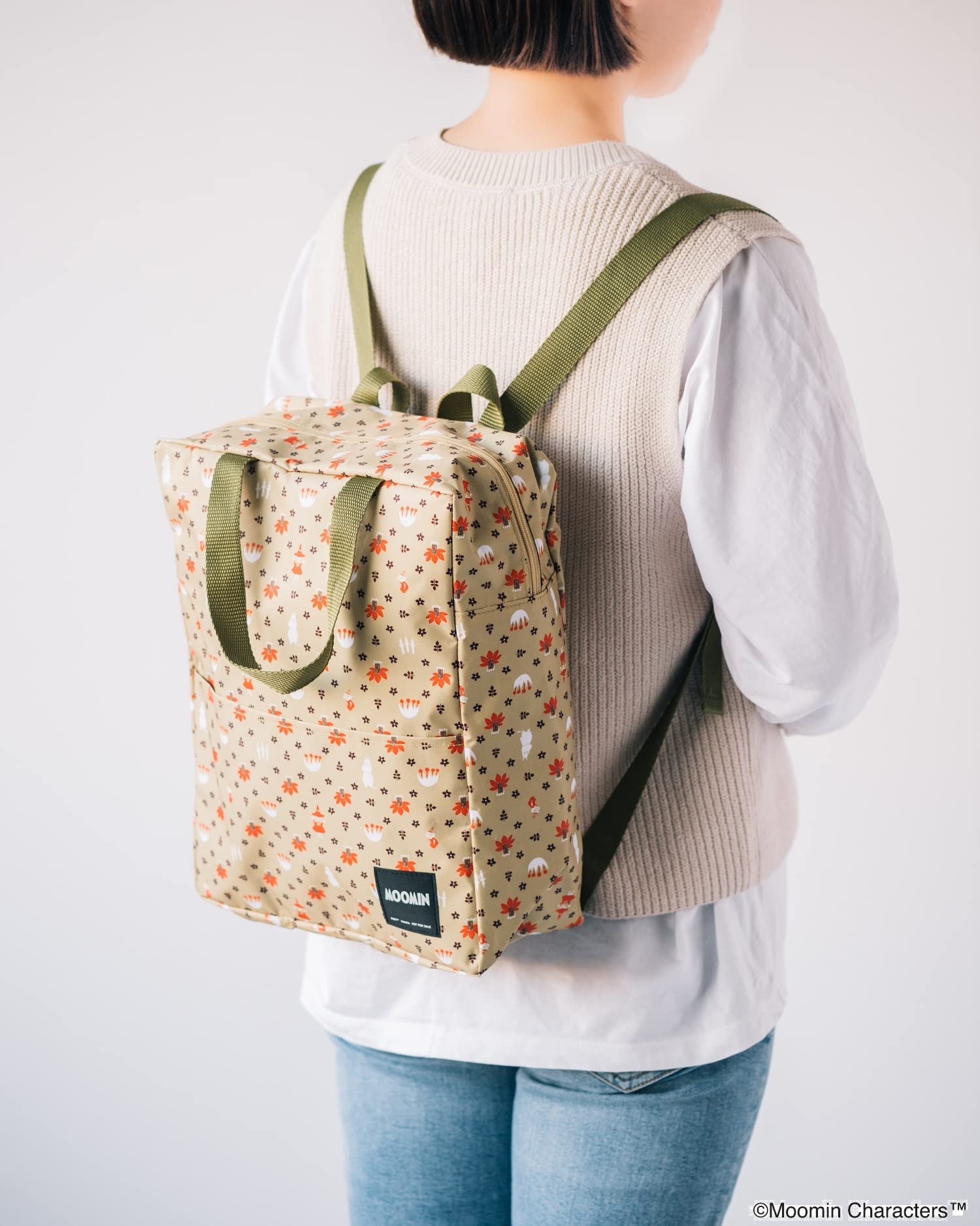 【ムーミン ESSE エッセ 2022年1月号増刊 特装版 雑誌付録】ムーミン リュックにもなる2way保冷温バッグ