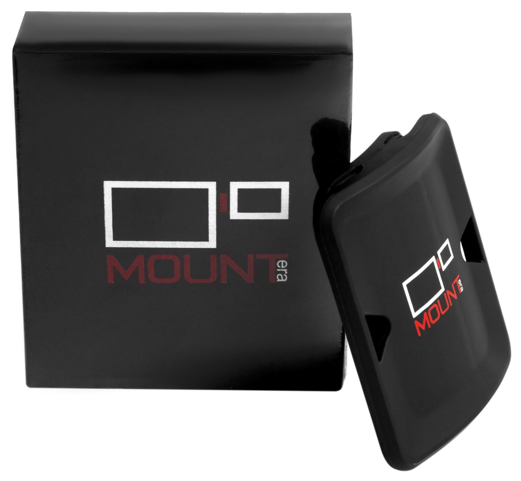 MountEra Side Mount Clip for Dual Triple Monitor Experience; can