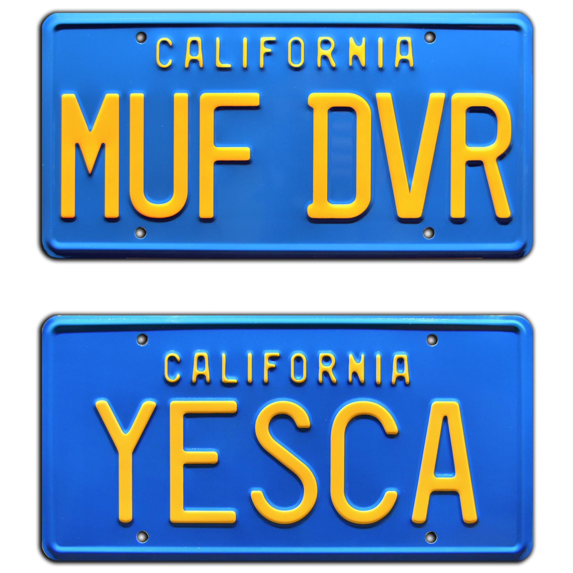 Celebrity Machines Cheech & Chong’s Up in Smoke | Metal Stamped License Plates