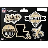 Rico Industries NFL 5-Pc Sticker Sheet
