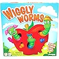 Pressman Wiggly Worms Game - Color Matching Memory Preschool Game, Kids Ages 4 and Up