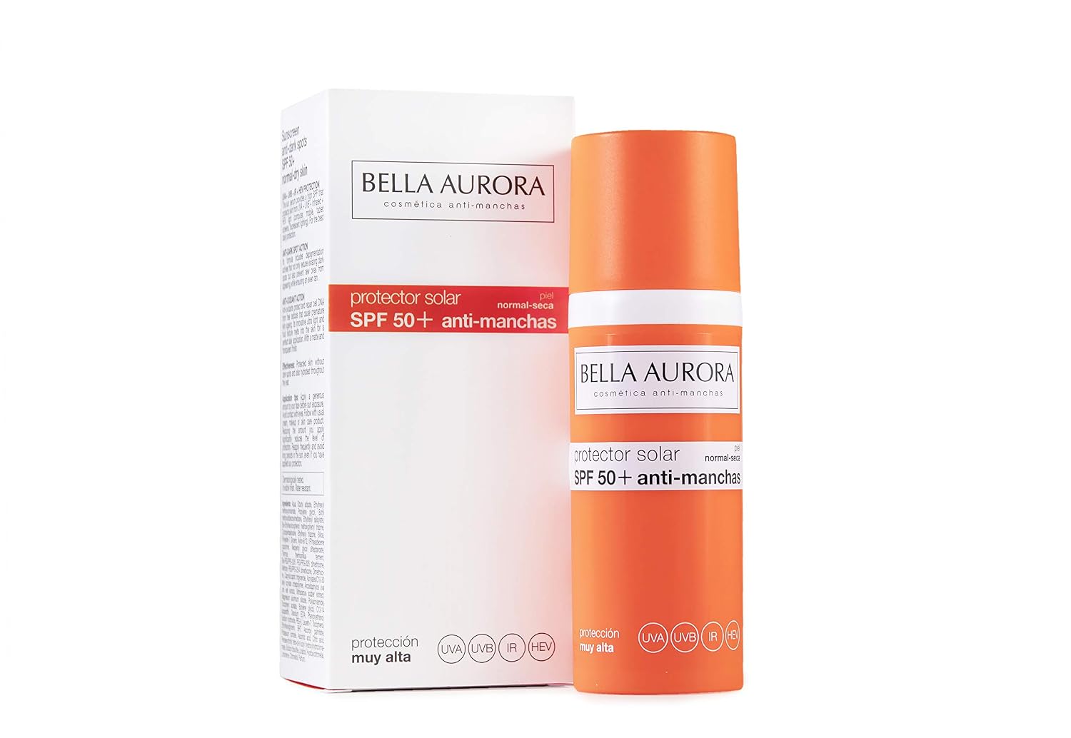 Bella Aurora Protector Solar 50 Facial AntiManchas Piel