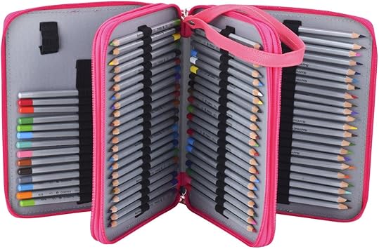 Porta-lápiz soporte de pluma caja de cremallera: Amazon.es: Juguetes y juegos
