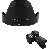 JJC HB-N106 Lens Hood for Nikon D3500 D3400 D7500 + AF-P 18-55mm Kit Lens | for Nikon AF-P DX 18-55mm f3.5-5.6G VR, AF-P DX 18-55mm f3.5-5.6G Lens(NOT for Older Nikon 18-55mm Lens), Bayonet, Reversible