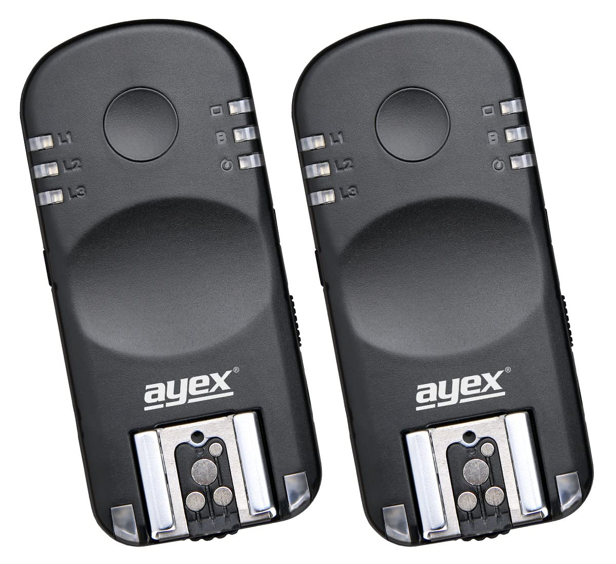 ayex AX-BA1 Remote Flash Trigger and Camera Remote Release for Nikon Flash and Camera Shutter Release Kit with 2 Transceivers