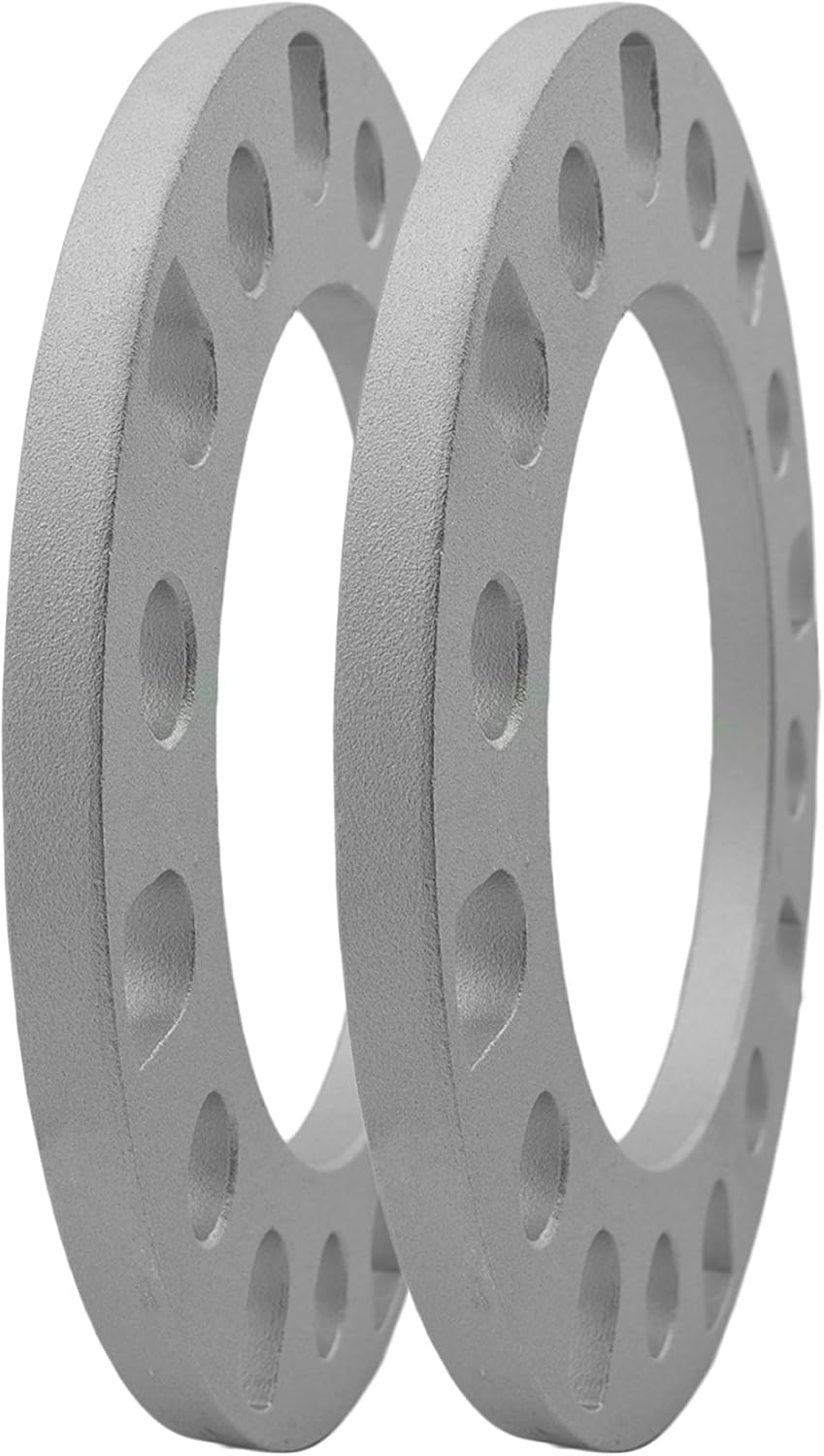 8 lug chevy pattern on 2 Pc 8 Lug Wheel Spacers 1 2 Thick Fits All 8 Lugs With 8x6 5 8x165 1 Mm 8x170 Mm 8x180 Mm Bolt Patterns Ford Chevy Gmc Dodge Ram Accessories Amazon Canada