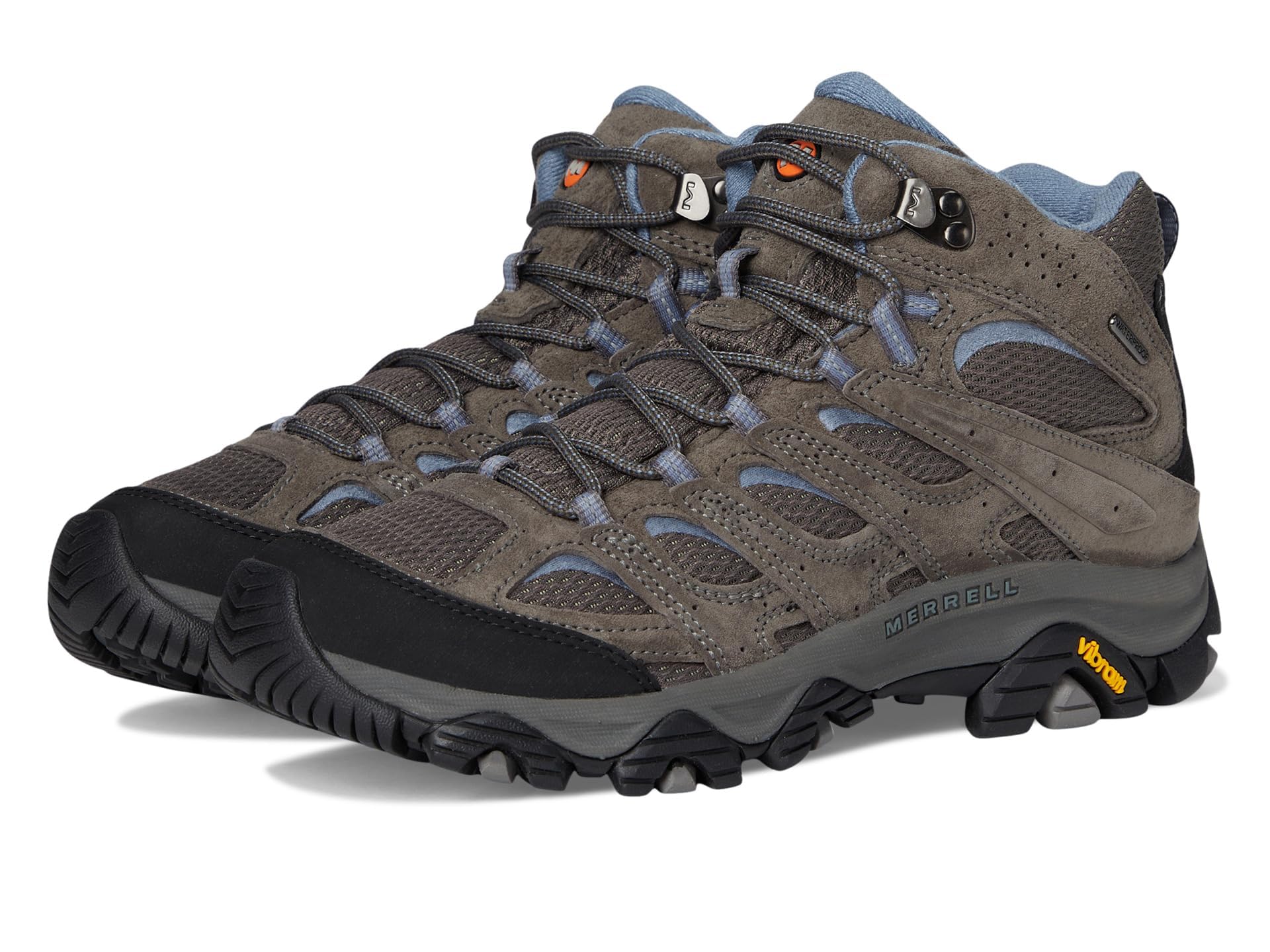 Merrell Women's Moab 3 Mid Waterproof Hiking Boot, New Granite, 6.5 Image
