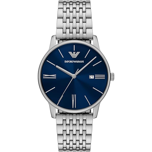 Emporio Armani AR2471 ステンレススチール 時計 Emporio Armani World Explorer Solar Chronograph Men's