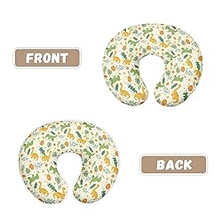 TSVAGA Dinosaur Nursing Pillow Cover for Baby