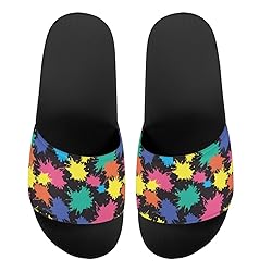 Howilath Colourful Graffiti Print Women's Slide