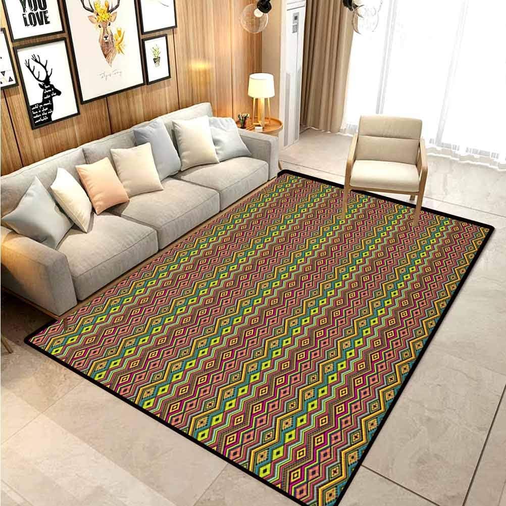 Geometric Bath Rugs Rugs and Carpets Indoor Outdoor Rug
