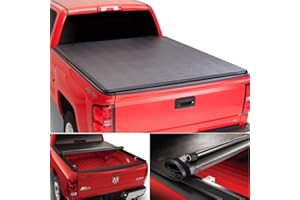 Galaxy Auto Soft Roll-Up for 2015-26 Ford F150 5.5' Bed (Styleside Models Only) - Black Roll Up Truck Bed Tonneau Cover