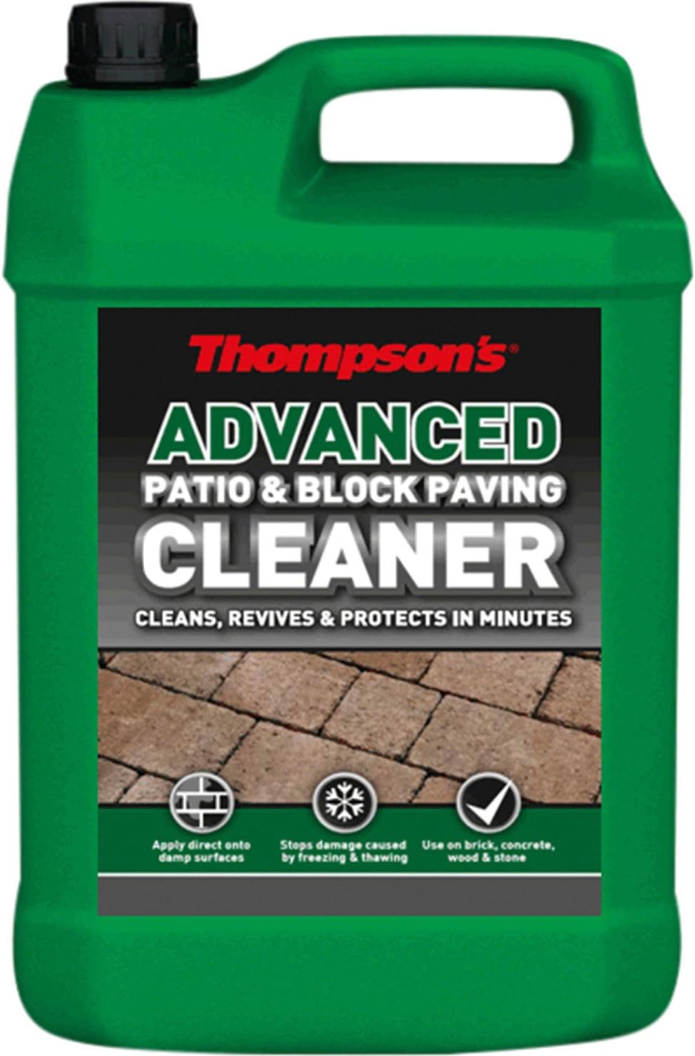 Ronseal TPBPCP5L Patio & Block Paving Cleaner Protect 5 Litre Amazon.co.uk DIY & Tools