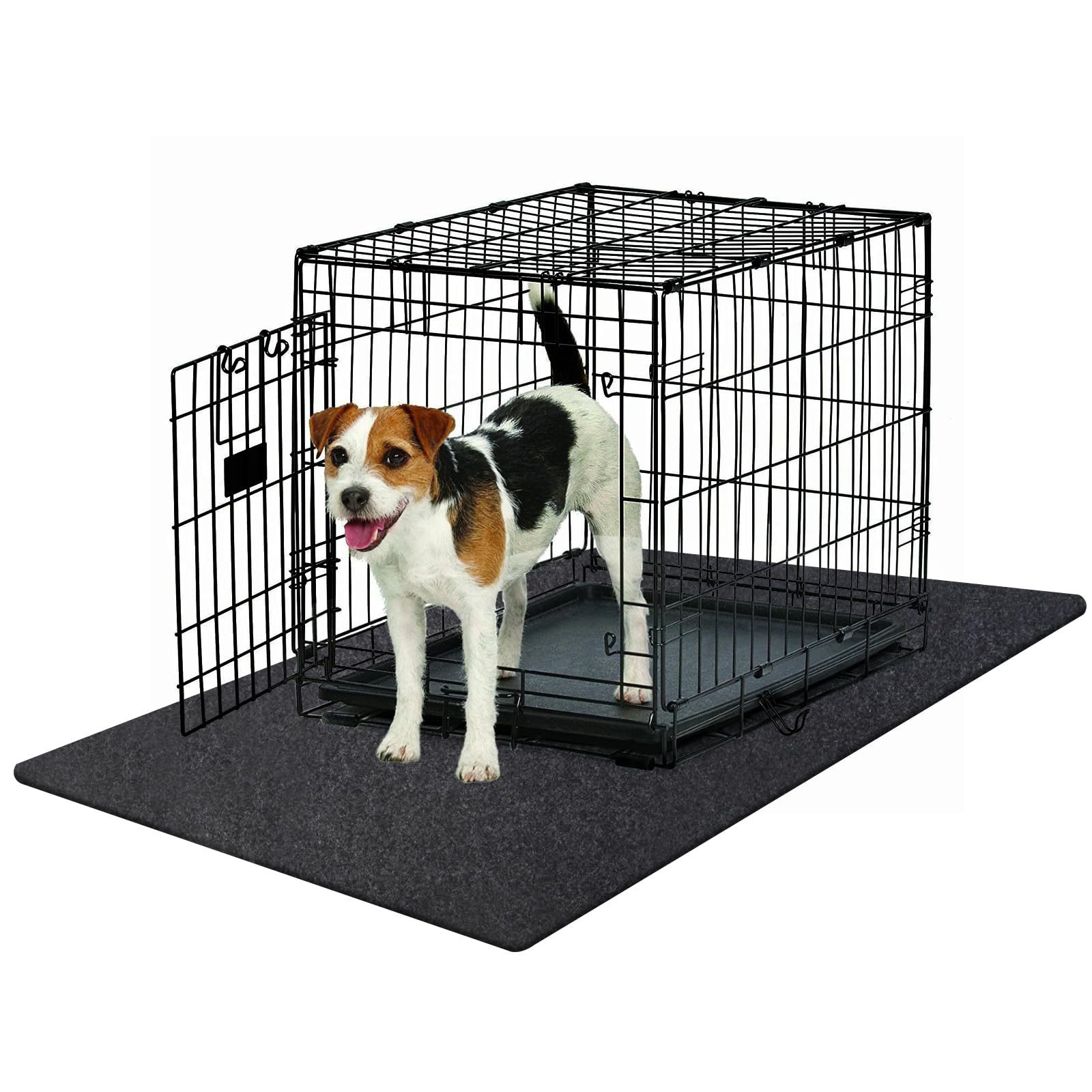Dog Crate Pad - Non-Slip, Waterproof, Absorbent Playpen Mat - Dog Crate ... - Waterproof Dog Crate Liner For Small Size Dogs