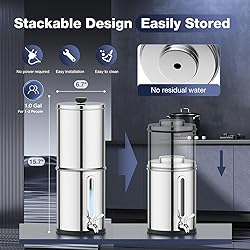 Joypur 1G Gravity-fed Water Filter System