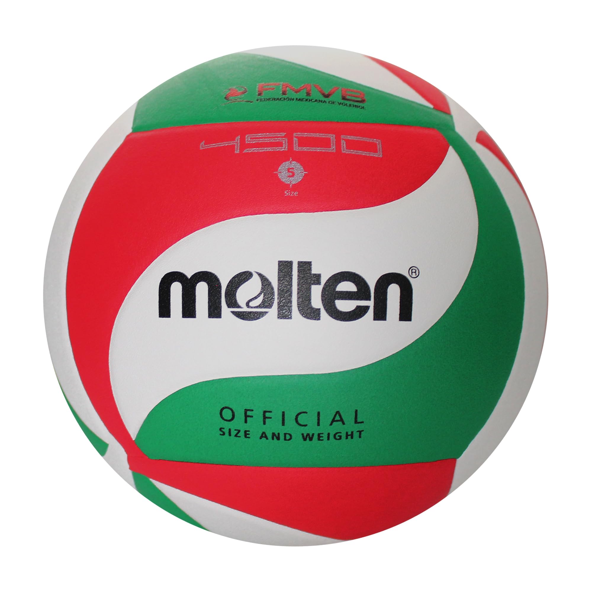 Molten Volleyball - 5, White/Green/Red