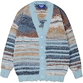 Aelfric Eden Cardigan Sweater Open Front Casual Knit Cardigans Pinstripe Fashion Sweaters Y2k 2025 Outfits