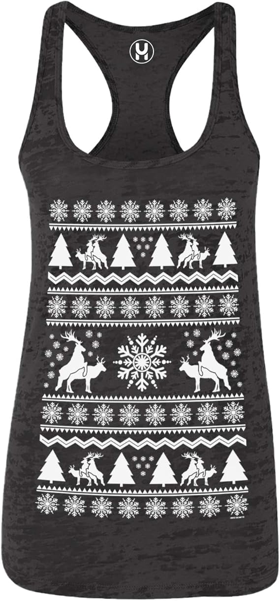 christmas vest top ladies