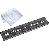 Fotasy 200mm Arca Swiss Plate, Quick Release Plate, Long Arca Type Plate, Tripod Quick Release Plate fits Arca-Swiss Universa