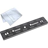 Fotasy 200mm Arca Swiss Plate, Quick Release Plate, Long Arca Type Plate, Tripod Quick Release Plate fits Arca-Swiss Universal Standard Clamp for DSLR Camera Lens Tripod Ballhead