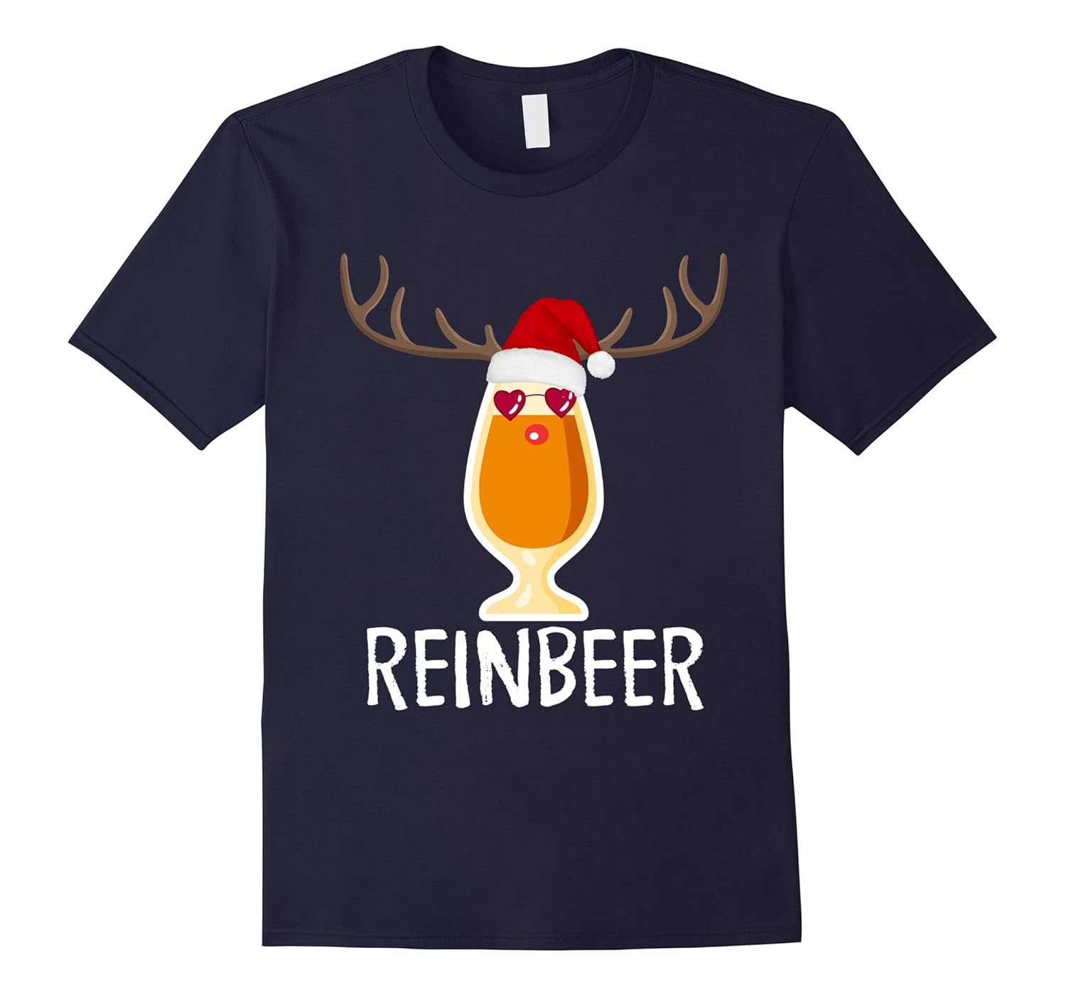 Reinbeer T-Shirt Funny Christmas Gift For Beer Lovers TShirt-ANZ