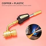 Hopbucan Turbo Torch Self Ignition Brazing Soldering Welding Plumbing Tool view 4