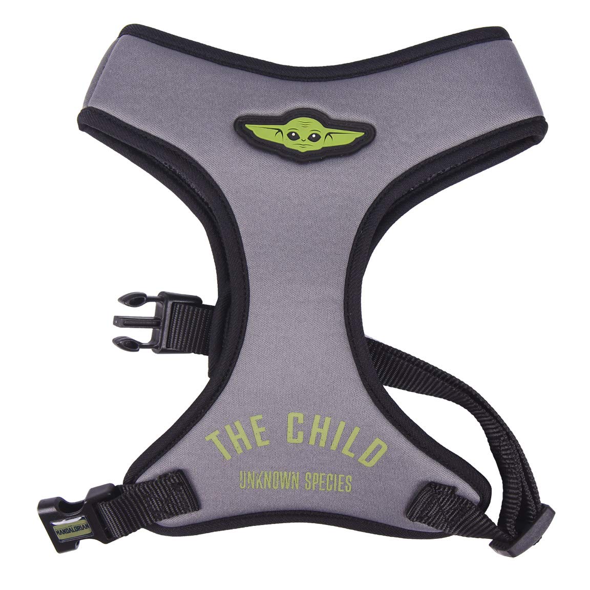 CERDÁ LIFE'S LITTLE MOMENTS - For Fan Pets | The Mandalorian Baby Yoda M-L Dog Harness - Official Disney Star Wars® Licensed