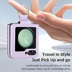 XNXCEVI for Samsung Galaxy Z Flip 5 Case with