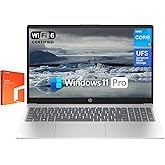 HP 15.6" HD Student and Business Laptop, 8-Cores Intel Core i3 Processor, 16GB RAM, 1TB UFS, Wi-Fi 6, Microsoft Office, Win11 Pro
