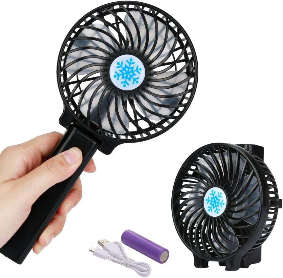 Mini Handheld Fan, Foldable Portable Pocket USB Handle Amazon.co.uk Electronics