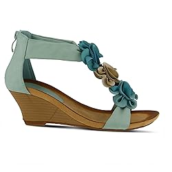 PATRIZIA Spring Step Harlequin Wedge Sandals for