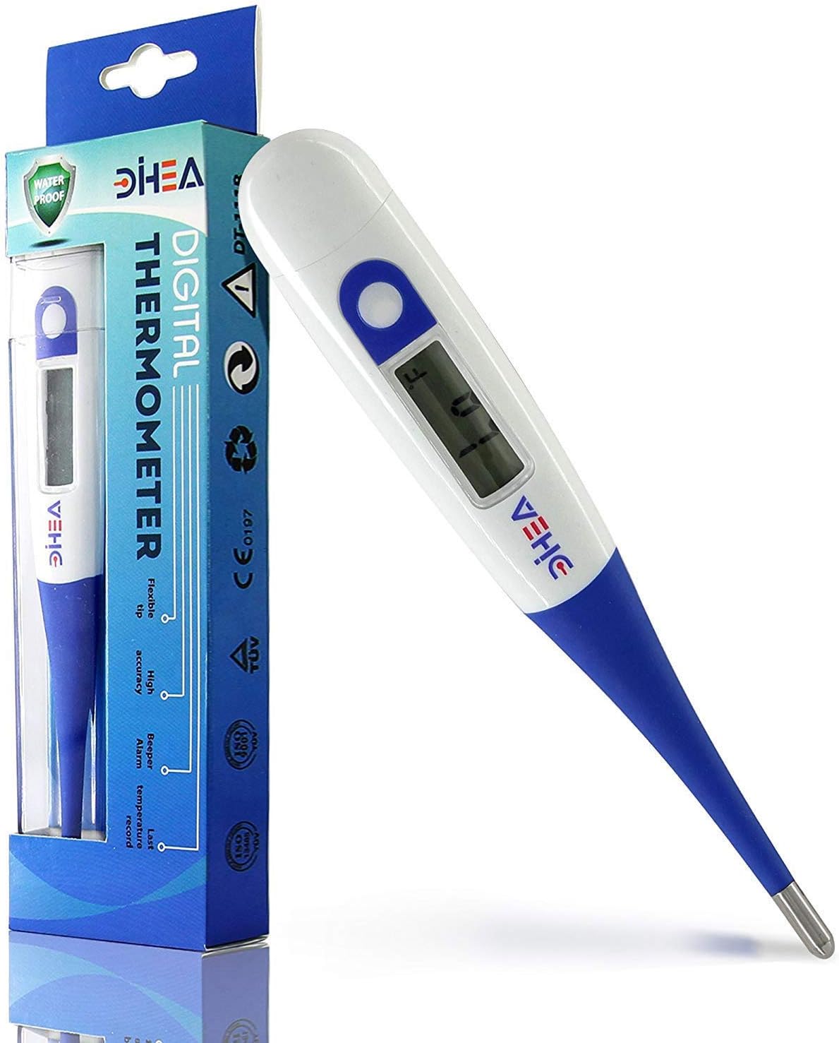 ZENNO Basal Thermometer Soft Tip Thermometer for