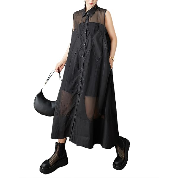 oversized lapel button shirt dress Oplxuo Women's Oversized Long Sleeve Shirt Dress, Loose Fit Casual Button Down Fall Winter Lapel Coverup Maxi Dresses