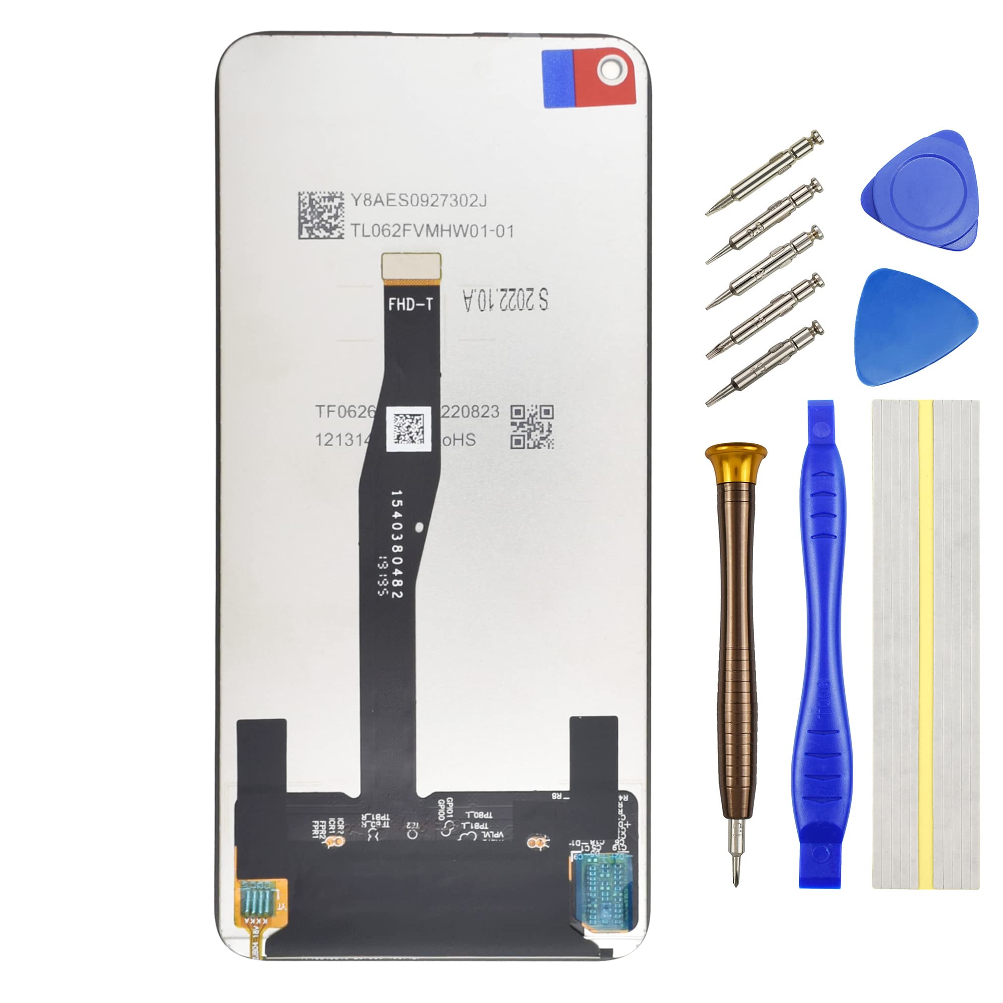 Double Sure Full LCD Display Touch Digitizer Screen Replacement for Huawei nova 5T Honor 20 Black 6.26"