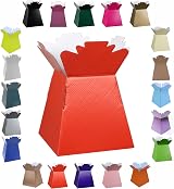 LARRYROO Glossy Vibrant Bouquet Box Red 24.5cm Display Box