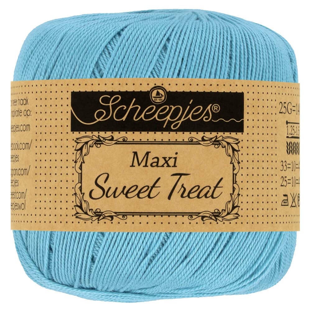 Scheepjes - Scheepjes Maxi Sweet Treat 510 Sky Blue Yarn - 1x25g — image 1