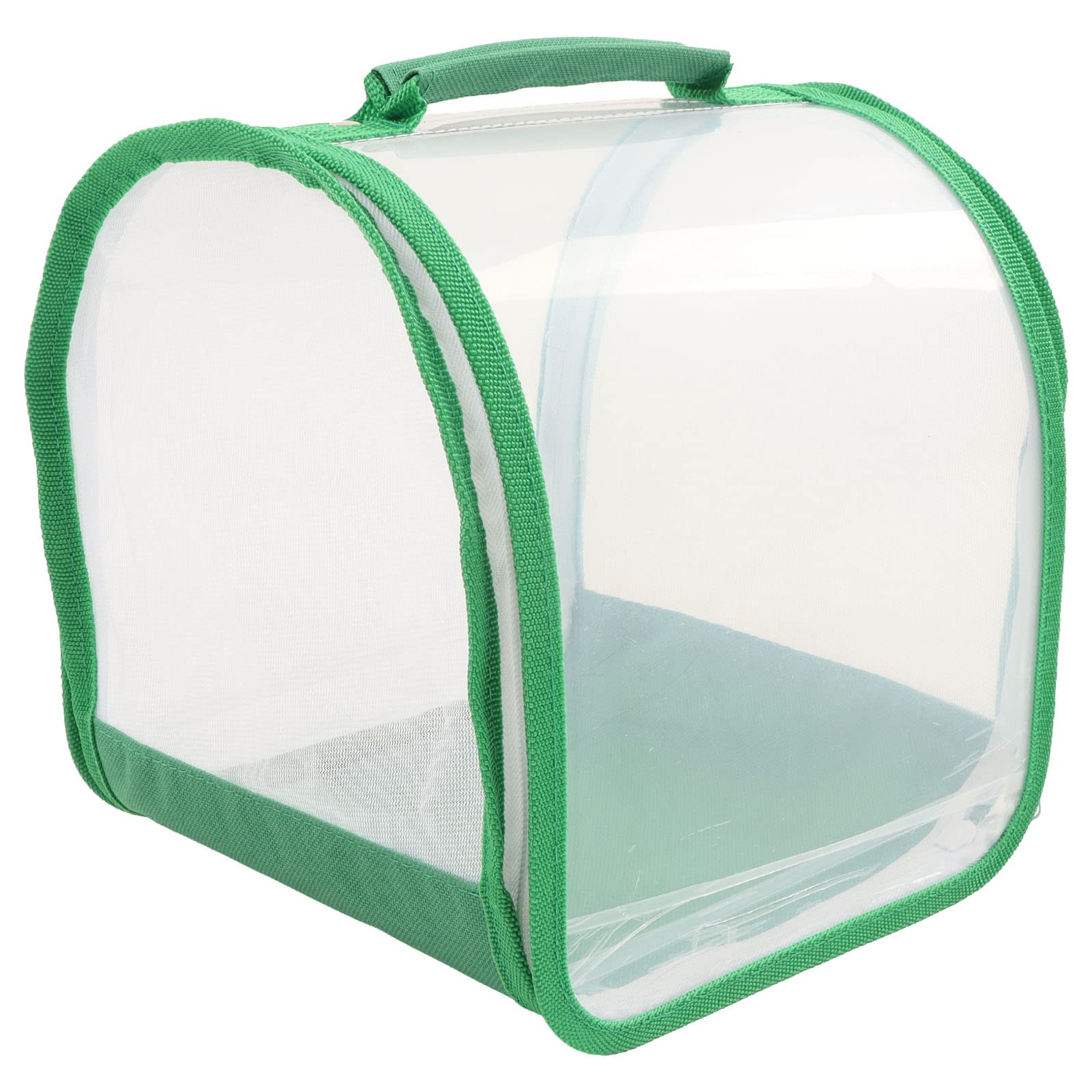 CHICIRIS Butterfly Habitat, Up Monarch Butterfly Enclosure Clear Insect Cage Terrarium with Handle, 7.9 x 7.9 x 8.9in