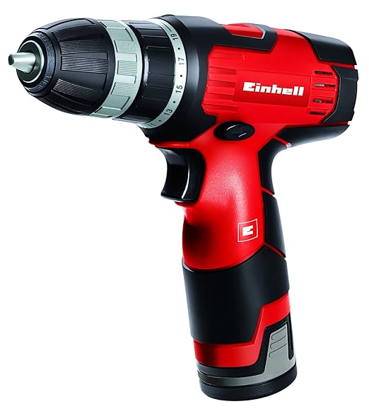 Einhell 4513650 Lithium Ion Battery Cordless Drill/Screwdriver, 12 V