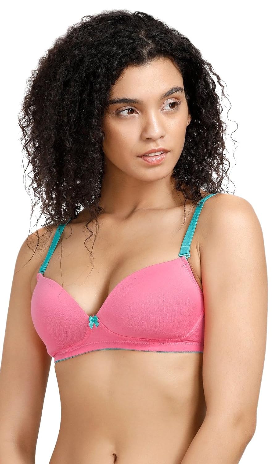 rosaline by zivame women's t-shirt padded non wired bra