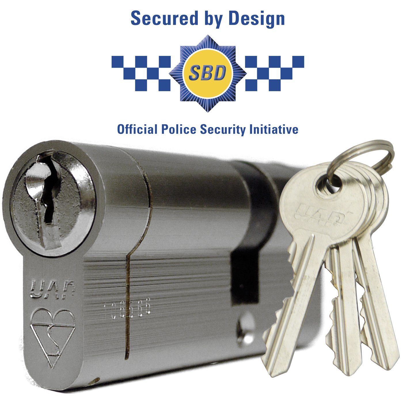 High Security Euro Cylinder Dead Lock - View #6