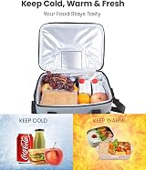 Kollea Cool Bag 30 Litre Insulated Cooler Lunch Bag with Straps view 4