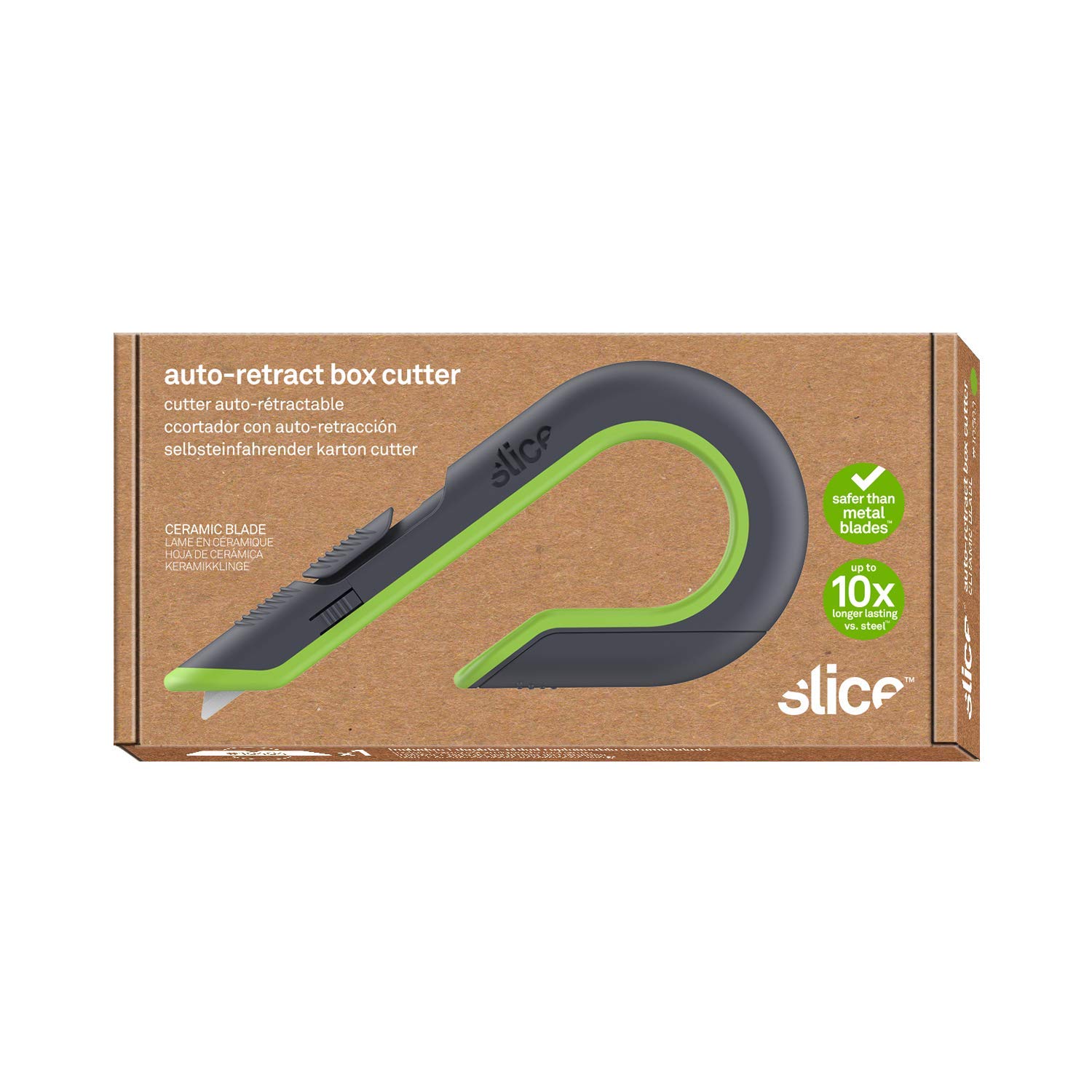 Slice Auto Retract Box Cutter: Industrial & Scientific