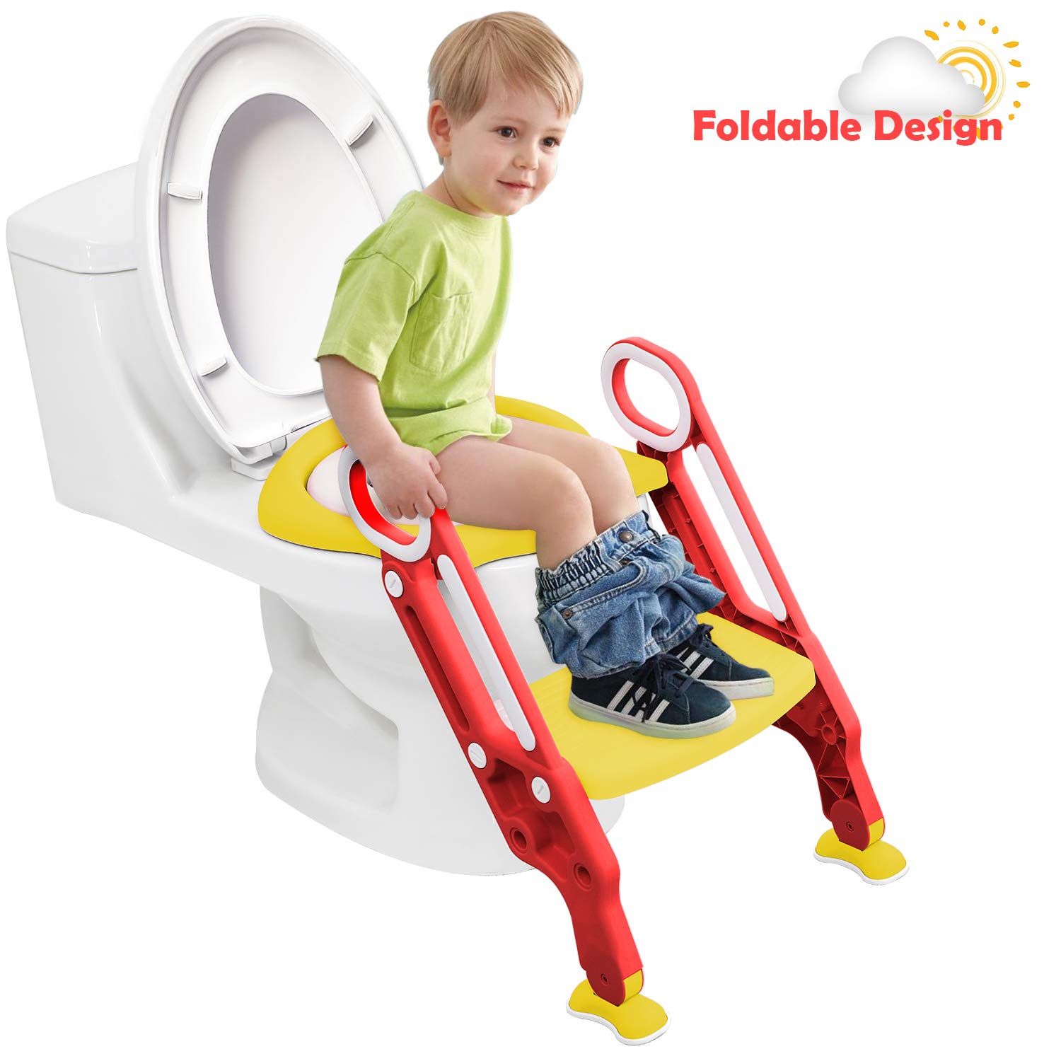 Best safty steps 6′ step stool with handrail