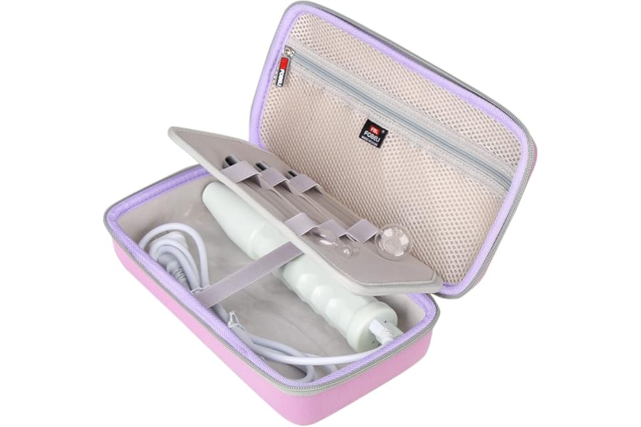 FBLFOBELI Hard Storage Case Compatible with NuDerma/for Houzzi/for Signstek/for APREUTY/for FAZJEUNE/for NewWay Professional Clinical Portable Handheld High Frequency Skin Wand Machine (Case Only)