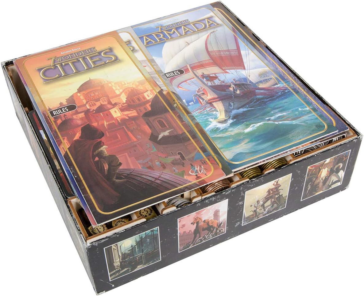 The Broken Token Wondrous Fleet Organizer, Natural, 275mm x 275mm x 77.5mm - Image 4